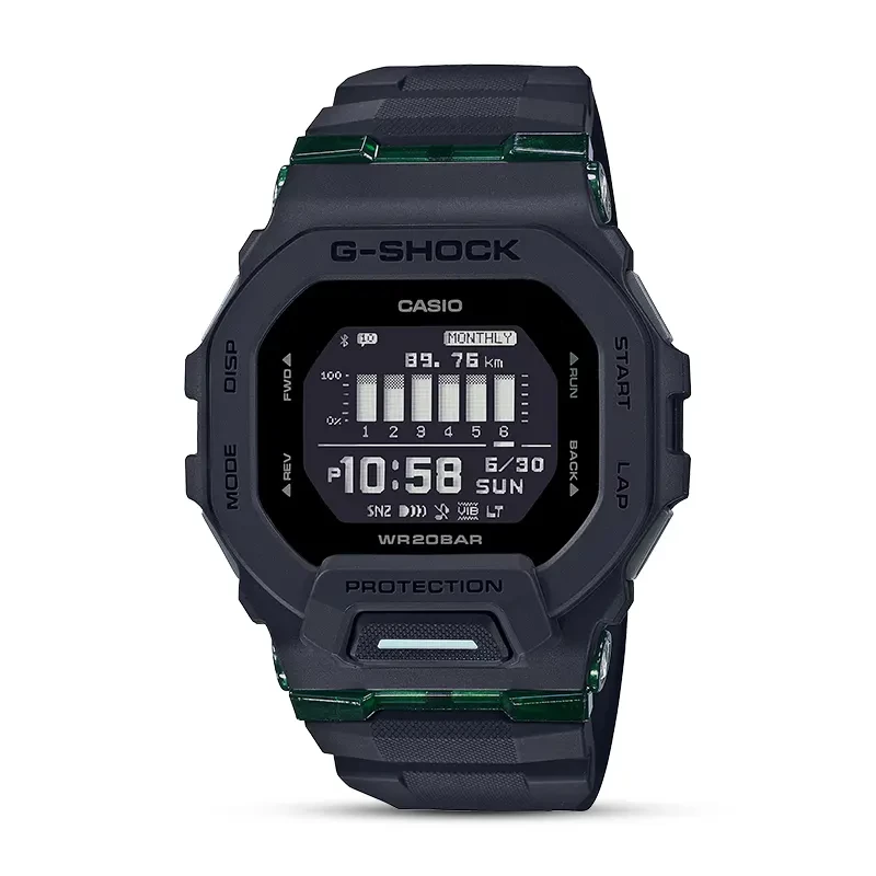 Casio G-Shock GBD-200UU-1 G-Squad (Bluetooth) Black Men's Watch